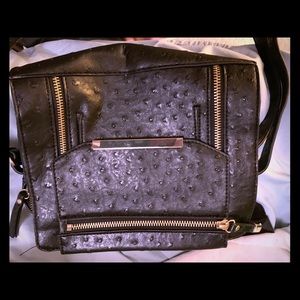 Black Pebble Shoulder Bag